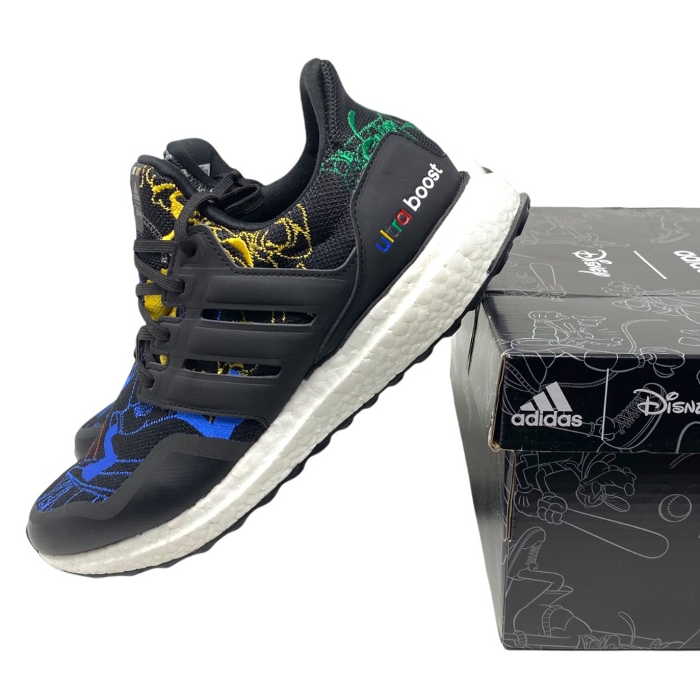 ADIDAS Ultraboost DNA x Disney Sneaker Youth Size 7, Womens Size 8 in Black - Picture 9 of 12